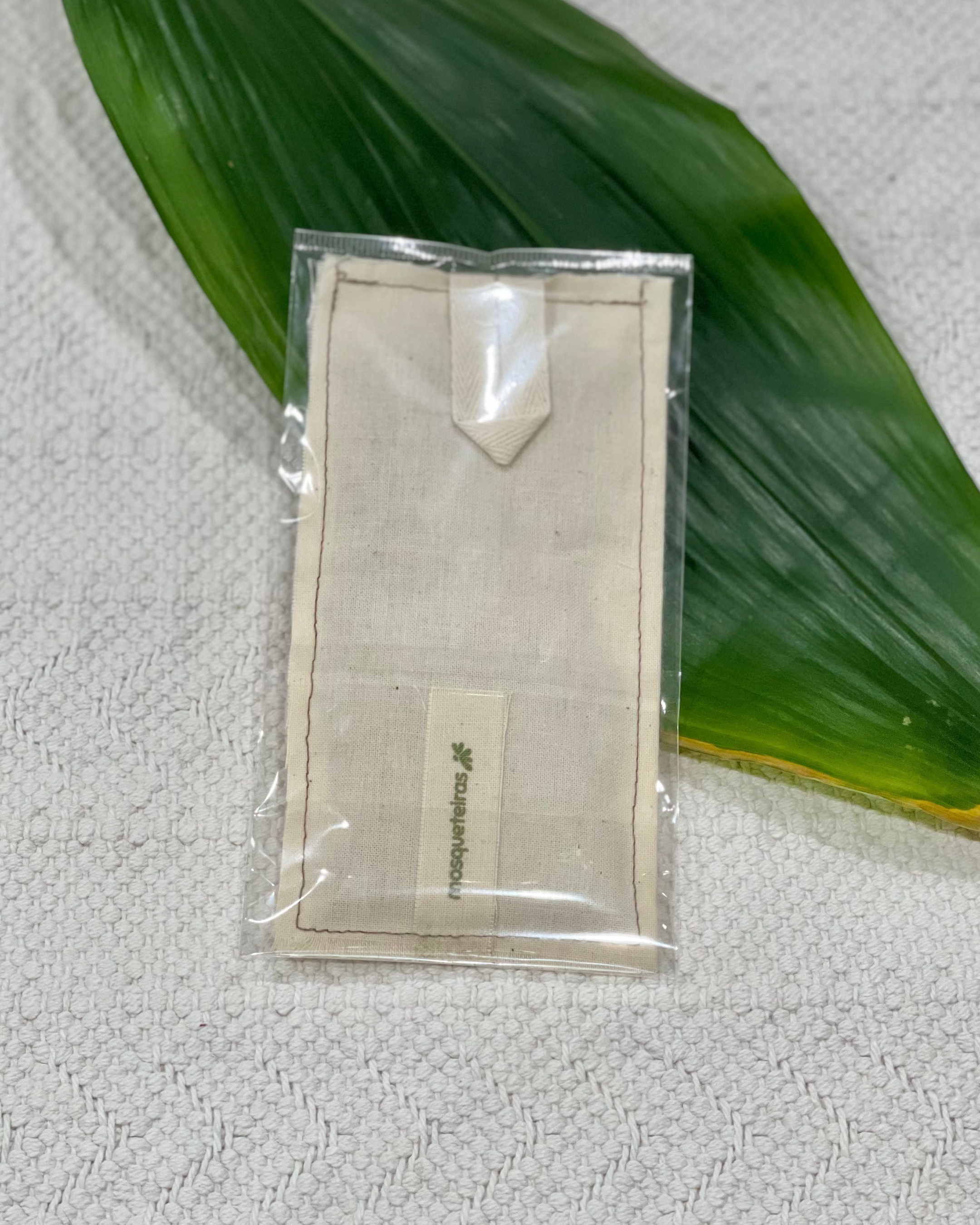 Pouch Aromas de Lavanda com bordado Com todo meu amor