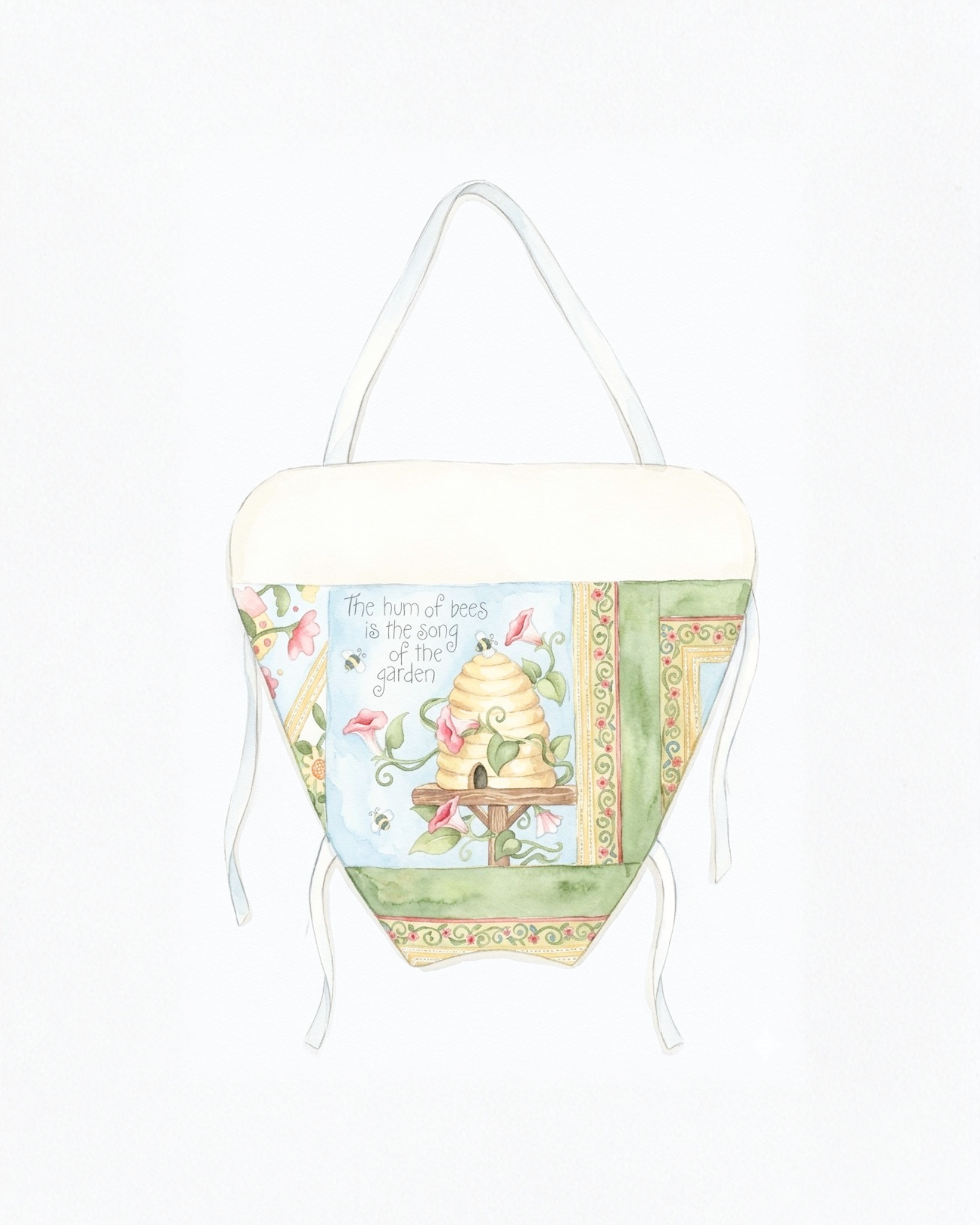 Ninho, a bolsa Porta-flor