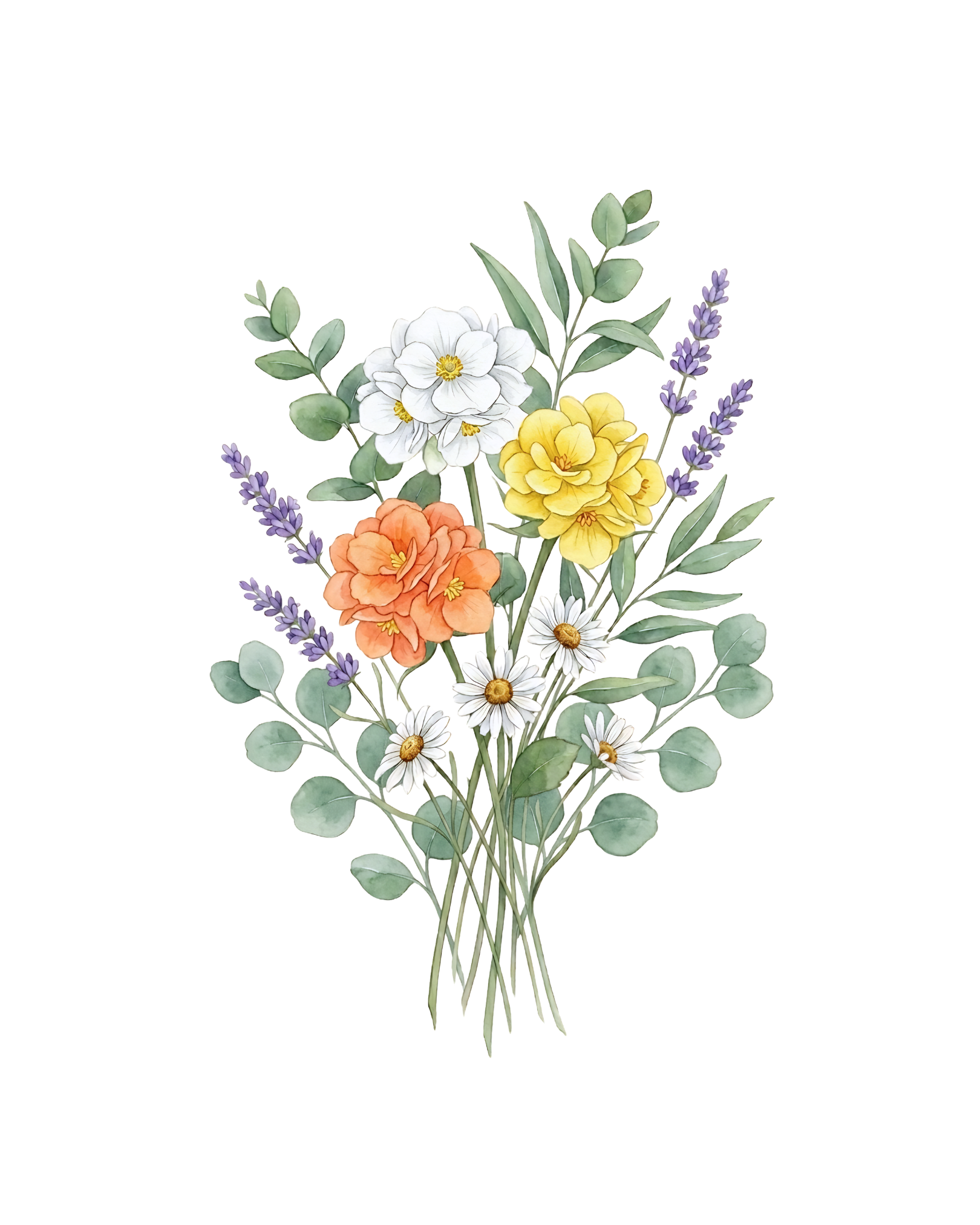 Buquê Te dei flor porque terapia tá cara